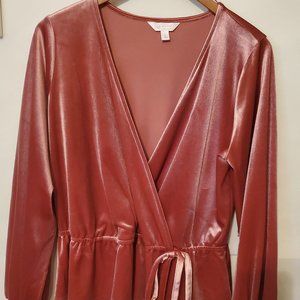 Lauren Conrad Velvet Blouse